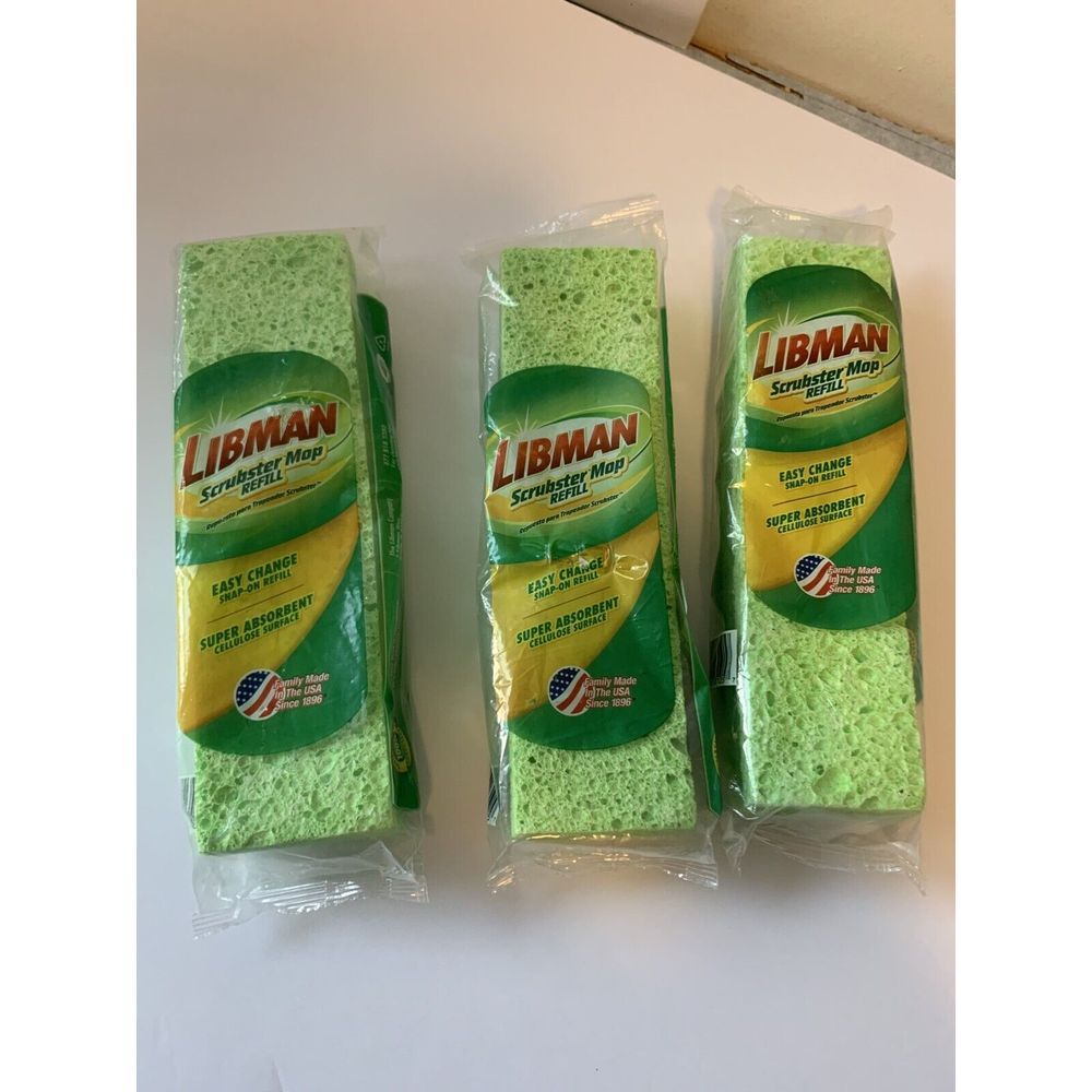 Libman Gator Mop Refill Super Absorbent Tear Resistant‎ #03021 Sponge Mop Refill - Picture 4 of 4